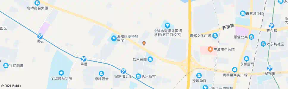 宁波黄家庄西_公交站地图_宁波公交_妙搜公交查询2025