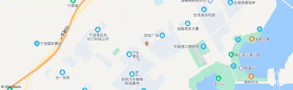 宁波春晓听海路_公交站地图_宁波公交_妙搜公交查询2025