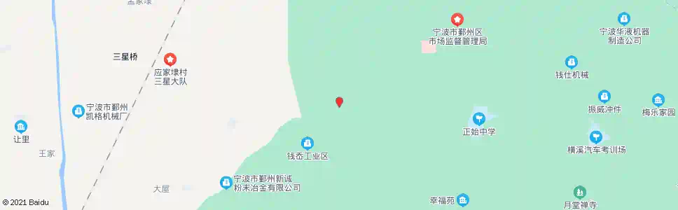 宁波钱岙菜场_公交站地图_宁波公交_妙搜公交查询2025