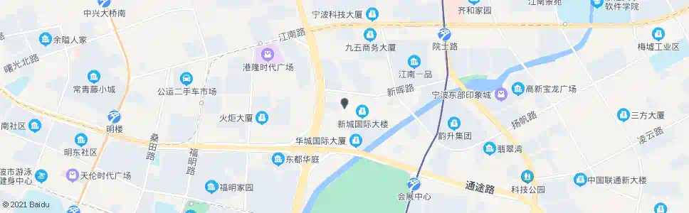 宁波清水桥路新晖路口_公交站地图_宁波公交_妙搜公交查询2025