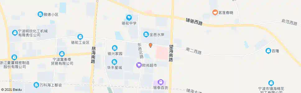 宁波骆驼站_公交站地图_宁波公交_妙搜公交查询2025