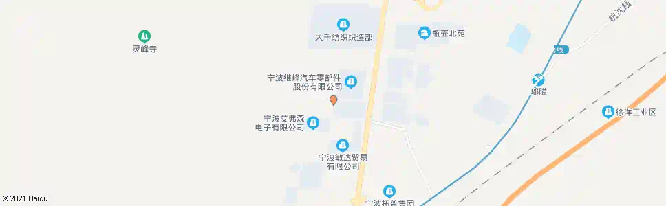 宁波璎珞河路灵岩山路口_公交站地图_宁波公交_妙搜公交查询2025