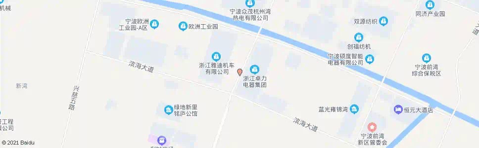 宁波卓力_公交站地图_宁波公交_妙搜公交查询2025