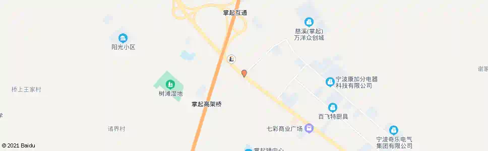 宁波洋山殿_公交站地图_宁波公交_妙搜公交查询2025
