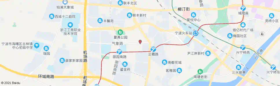 宁波宁兴小区北_公交站地图_宁波公交_妙搜公交查询2025