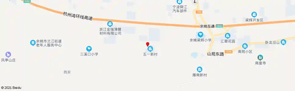 宁波纵三路_公交站地图_宁波公交_妙搜公交查询2025