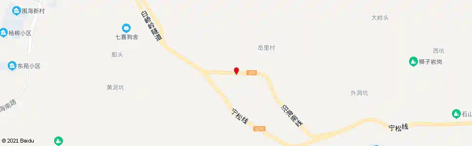 宁波白峤_公交站地图_宁波公交_妙搜公交查询2025