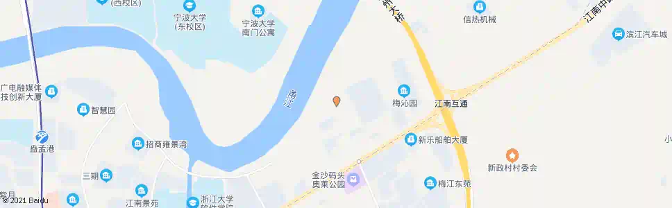 宁波梅墟街道_公交站地图_宁波公交_妙搜公交查询2025
