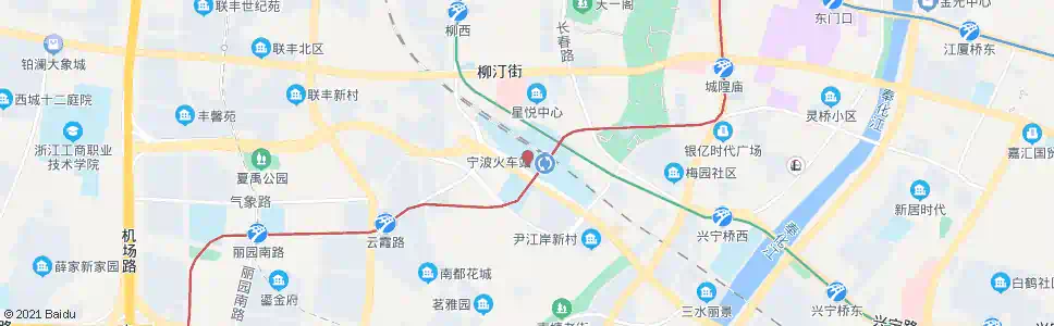 宁波水池岔口_公交站地图_宁波公交_妙搜公交查询2025