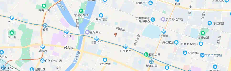 宁波宁穿路曙光路口_公交站地图_宁波公交_妙搜公交查询2025