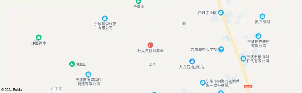宁波杜夹岙村委会_公交站地图_宁波公交_妙搜公交查询2025