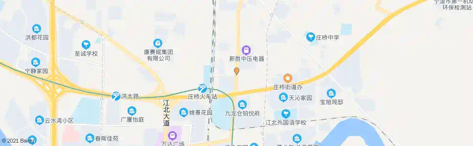 宁波康庄南路李冯路口_公交站地图_宁波公交_妙搜公交查询2025