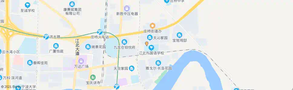 宁波天沁路康桥南路口_公交站地图_宁波公交_妙搜公交查询2025
