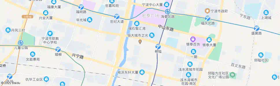 宁波松下村_公交站地图_宁波公交_妙搜公交查询2025