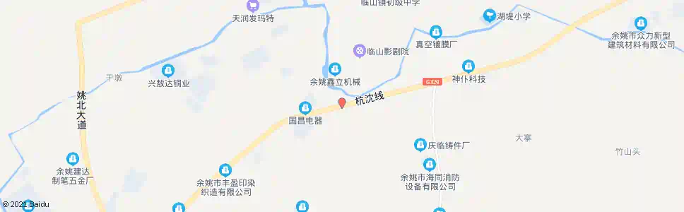 宁波临山医院_公交站地图_宁波公交_妙搜公交查询2025