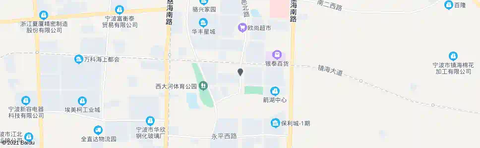 宁波镇海市民广场西_公交站地图_宁波公交_妙搜公交查询2025
