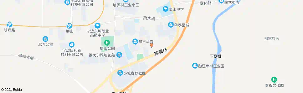 宁波姜山实验中学_公交站地图_宁波公交_妙搜公交查询2025