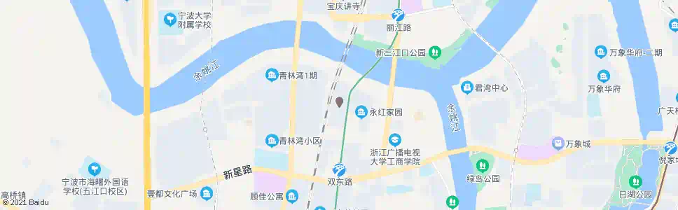 宁波锦江年华始发站_公交站地图_宁波公交_妙搜公交查询2025