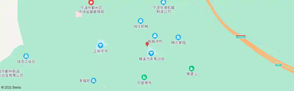 宁波果艺场_公交站地图_宁波公交_妙搜公交查询2025