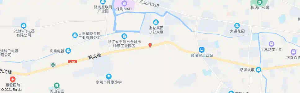 宁波洋山_公交站地图_宁波公交_妙搜公交查询2025