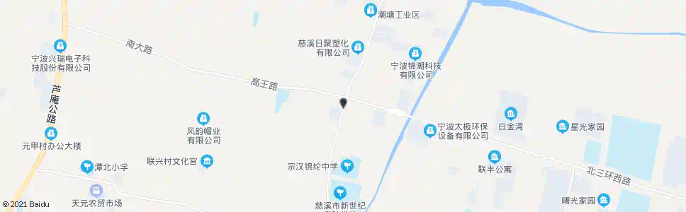宁波高王叉口(南)_公交站地图_宁波公交_妙搜公交查询2025