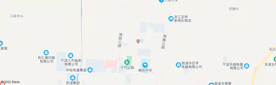宁波周巷职高_公交站地图_宁波公交_妙搜公交查询2025