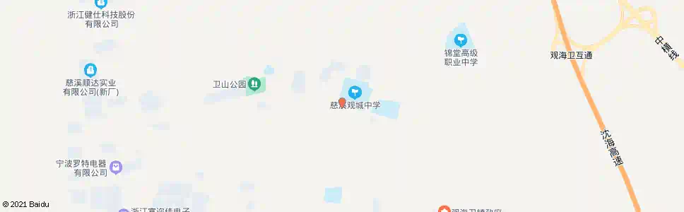 宁波观城中学_公交站地图_宁波公交_妙搜公交查询2025