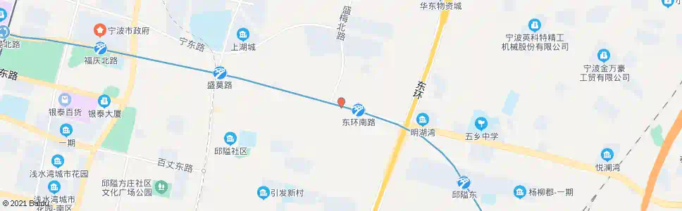宁波邱隘民营工业区_公交站地图_宁波公交_妙搜公交查询2025