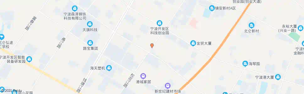 宁波松花江路恒山路口_公交站地图_宁波公交_妙搜公交查询2025