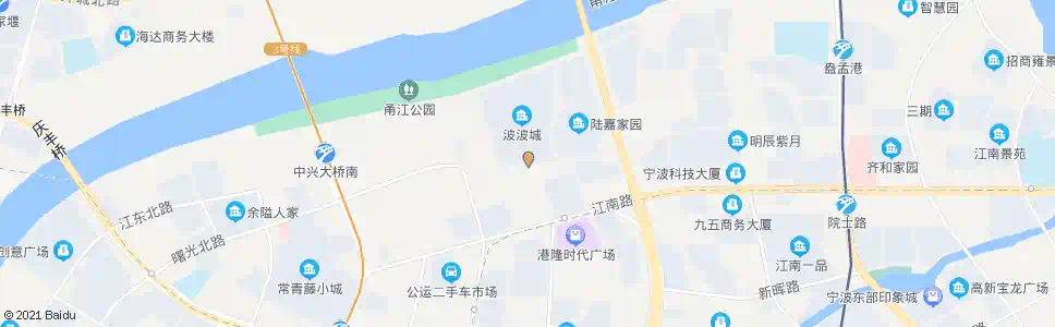 宁波曙光北路沧海北路口_公交站地图_宁波公交_妙搜公交查询2025