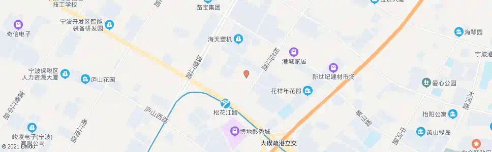 宁波大港五路_公交站地图_宁波公交_妙搜公交查询2025