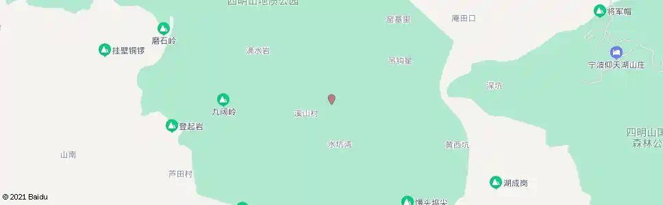 宁波溪山_公交站地图_宁波公交_妙搜公交查询2025