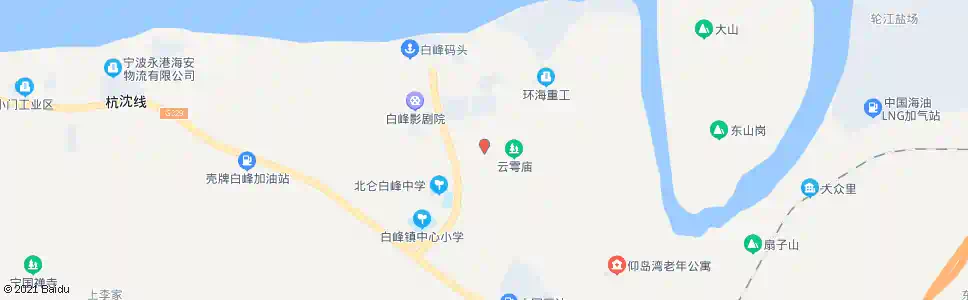 宁波司前_公交站地图_宁波公交_妙搜公交查询2025