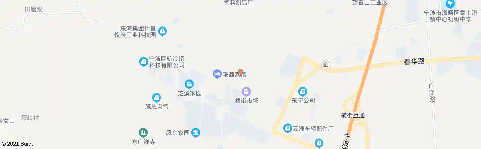 宁波庙东新村_公交站地图_宁波公交_妙搜公交查询2025