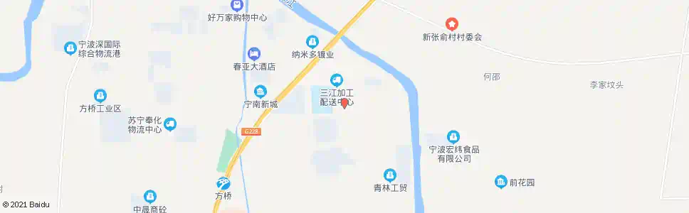宁波澳鹰厨具_公交站地图_宁波公交_妙搜公交查询2025