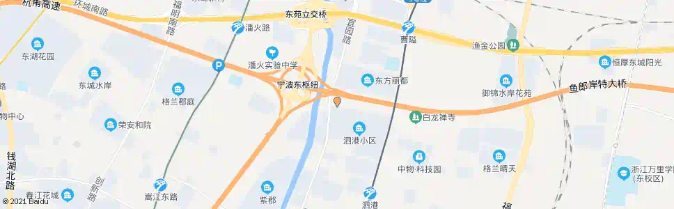 宁波北斗路下应北路口_公交站地图_宁波公交_妙搜公交查询2025