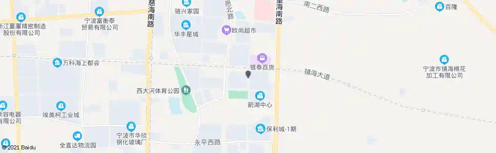 宁波镇海市民服务中心_公交站地图_宁波公交_妙搜公交查询2025