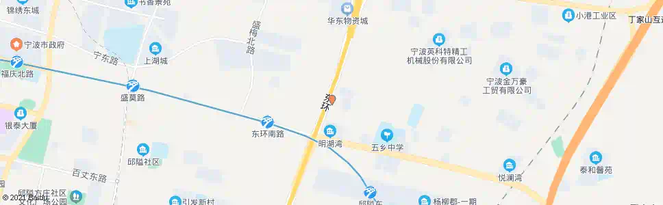 宁波项家村_公交站地图_宁波公交_妙搜公交查询2025