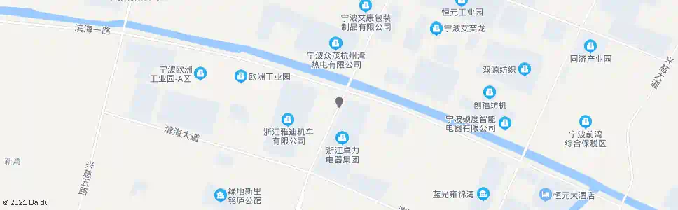 宁波苹果公司_公交站地图_宁波公交_妙搜公交查询2025