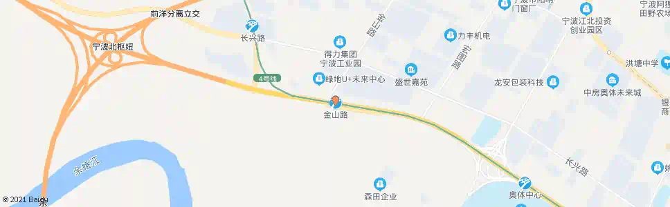 宁波金山_公交站地图_宁波公交_妙搜公交查询2025
