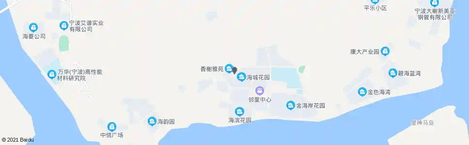 宁波大榭中心幼儿园_公交站地图_宁波公交_妙搜公交查询2025