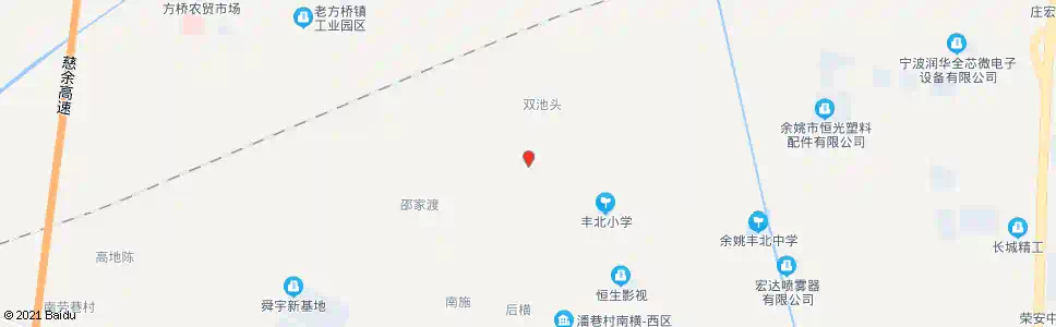 宁波后凤庙_公交站地图_宁波公交_妙搜公交查询2025