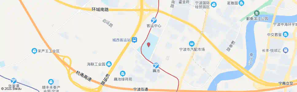 宁波宁波外事学校_公交站地图_宁波公交_妙搜公交查询2025