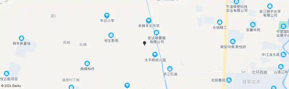 宁波点兵山(丰北中学)_公交站地图_宁波公交_妙搜公交查询2025