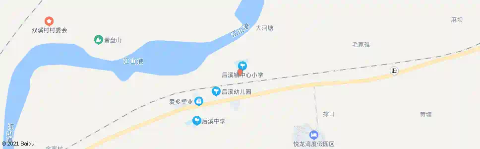 衢州后溪镇_公交站地图_衢州公交_妙搜公交查询2025