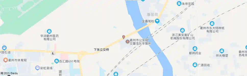 衢州车管所_公交站地图_衢州公交_妙搜公交查询2025