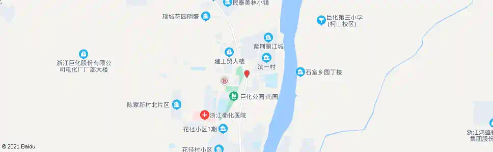 衢州巨化滨江_公交站地图_衢州公交_妙搜公交查询2025