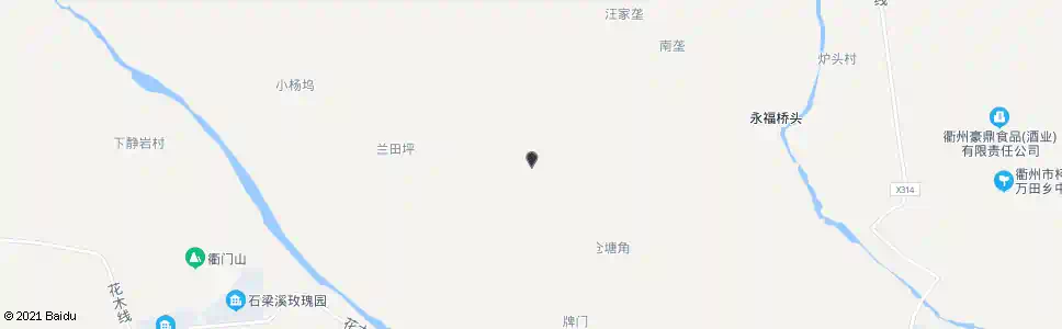 衢州坞石_公交站地图_衢州公交_妙搜公交查询2025