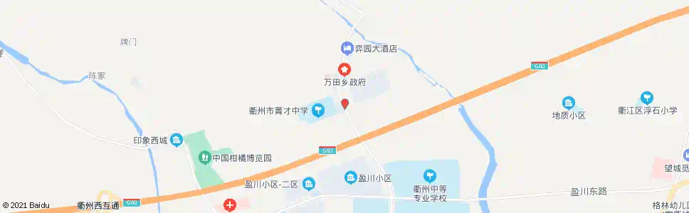 衢州白渡_公交站地图_衢州公交_妙搜公交查询2025