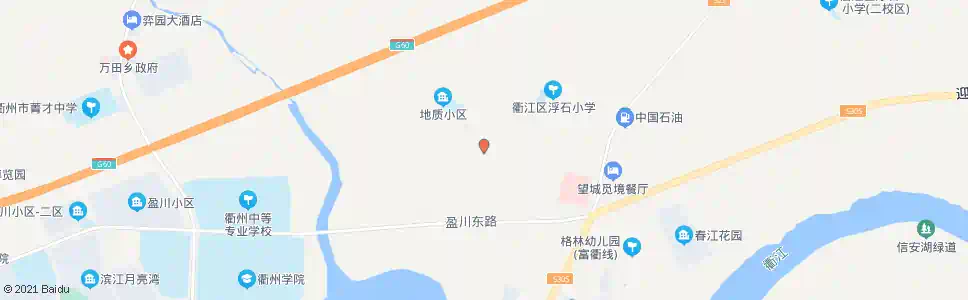 衢州市看守所_公交站地图_衢州公交_妙搜公交查询2025